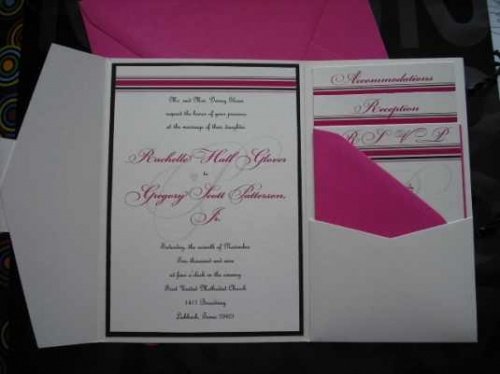 Printable wedding invitations kits